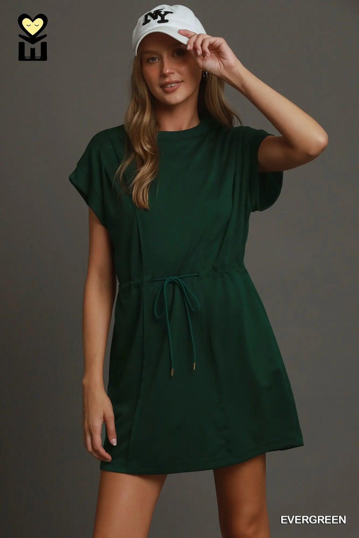 Cinch Me in Tie Waist T-shirt Dress