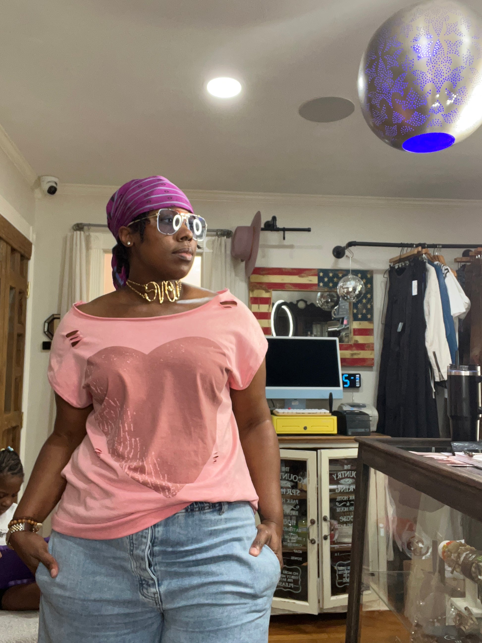 El Amour Mineral Washed Tee