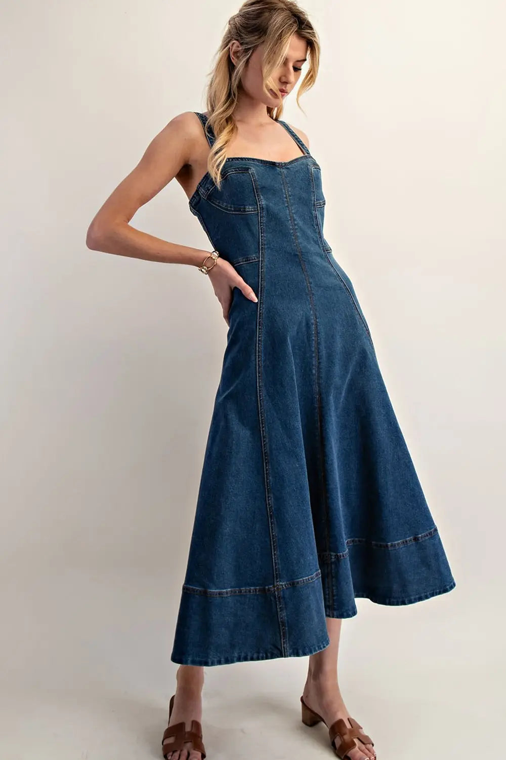 Tabitha Denim Tank Dress
