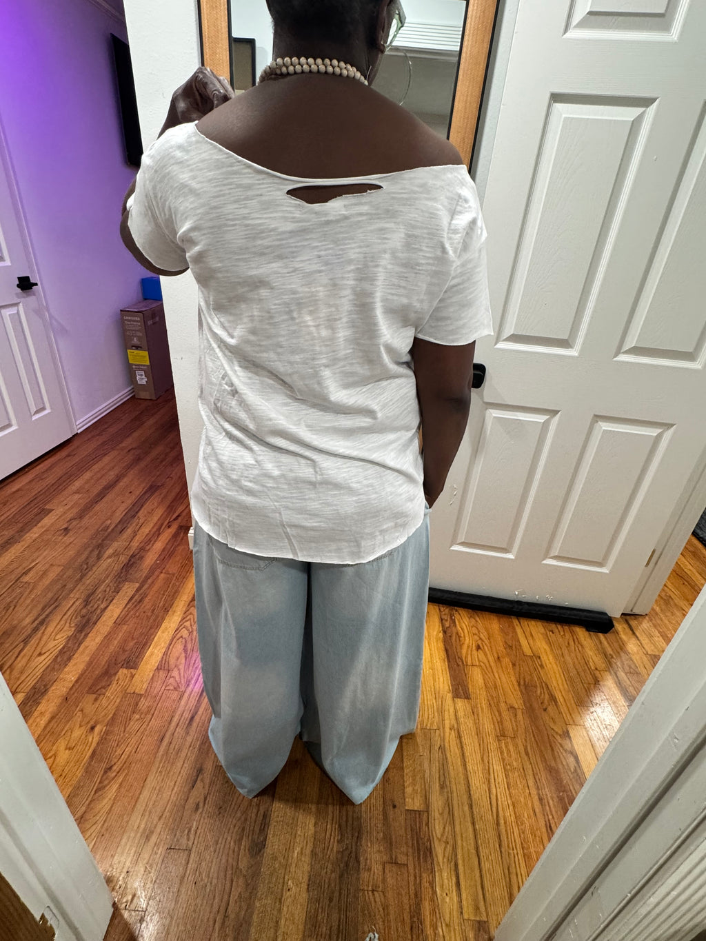 Bria Wide Leg Denim -Light Wash