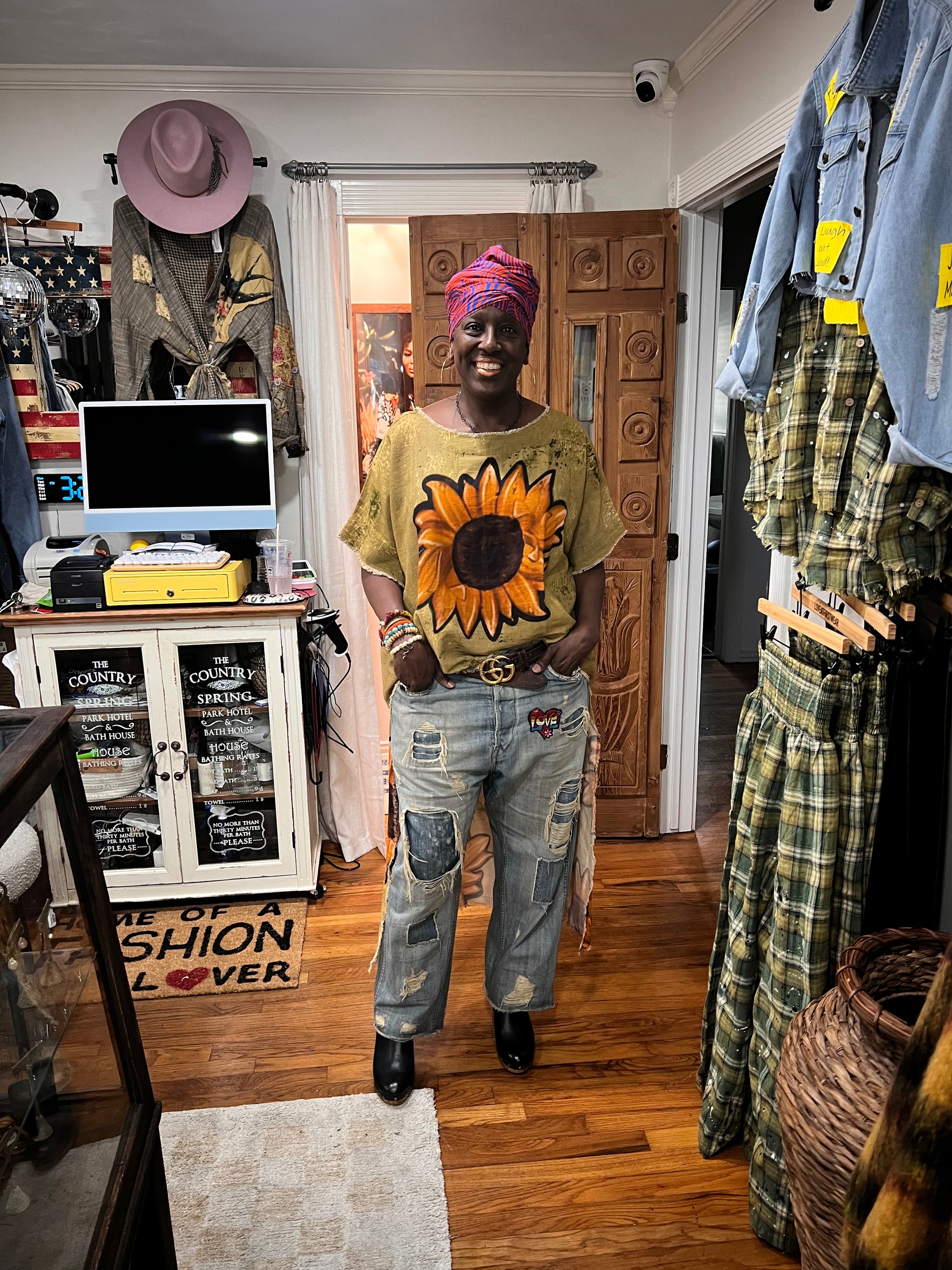 Sunflower Hi-Low Kaftan *pre-order