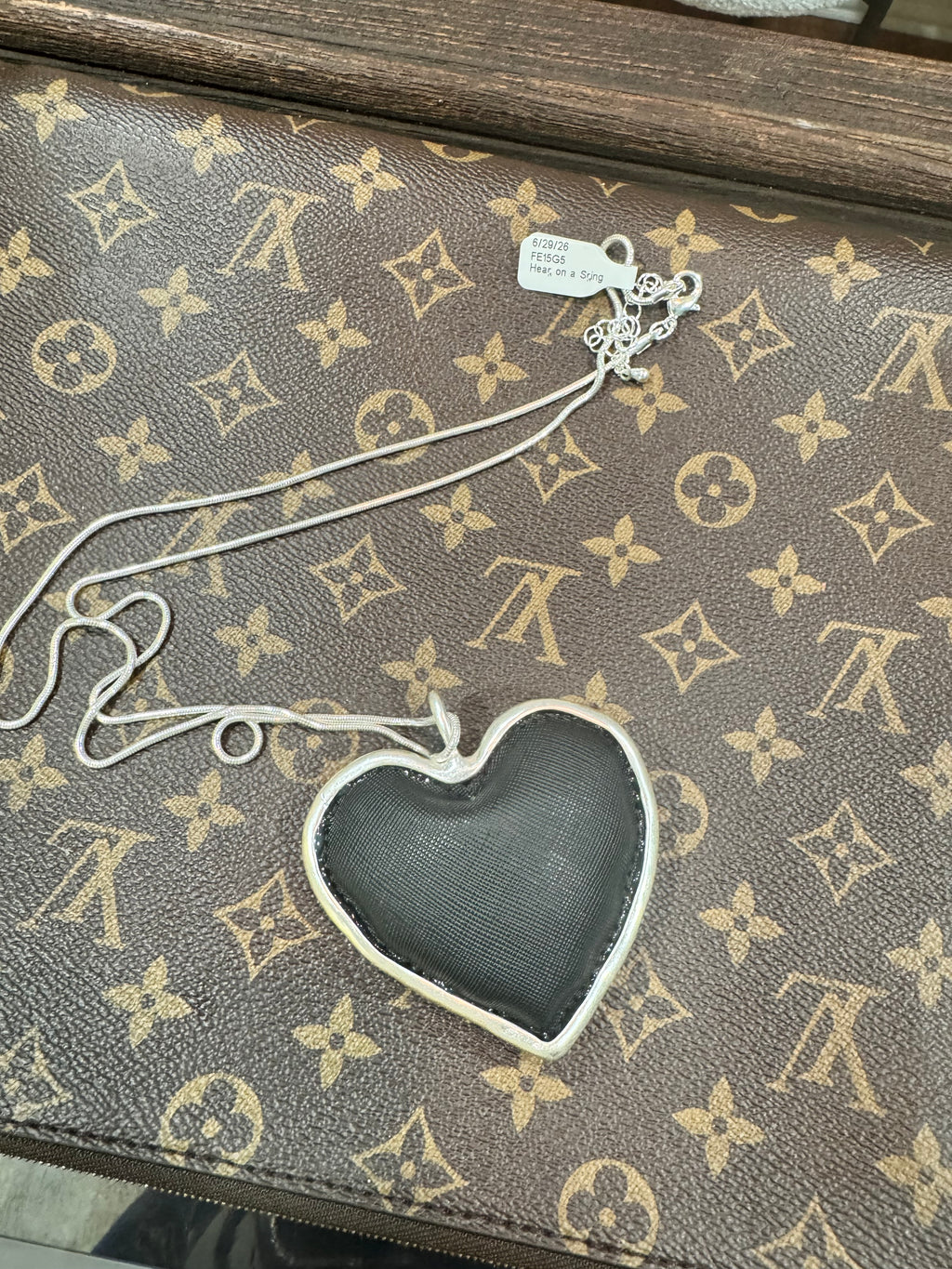 Heart on a String Long Necklace