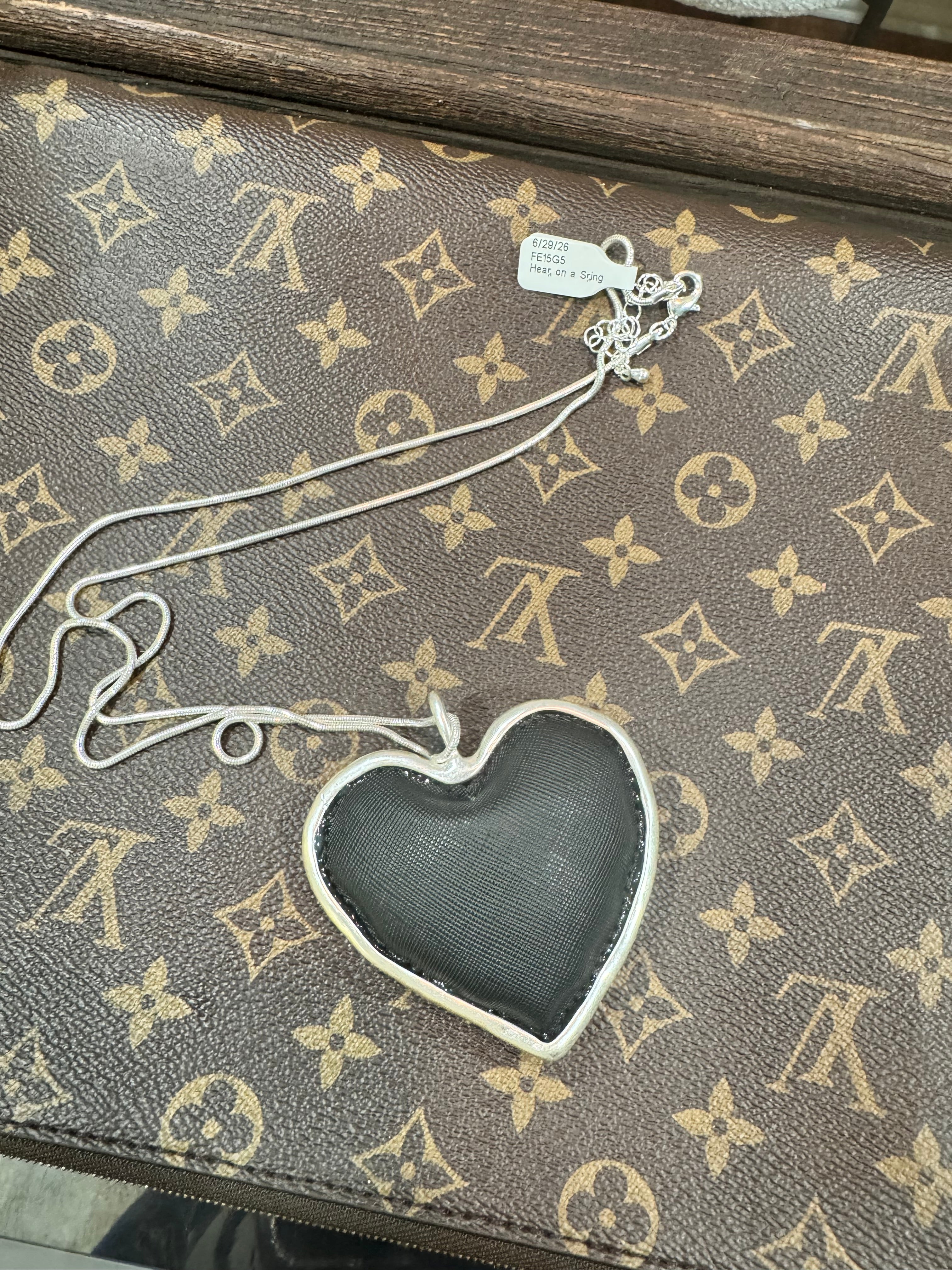 Heart on a String Long Necklace