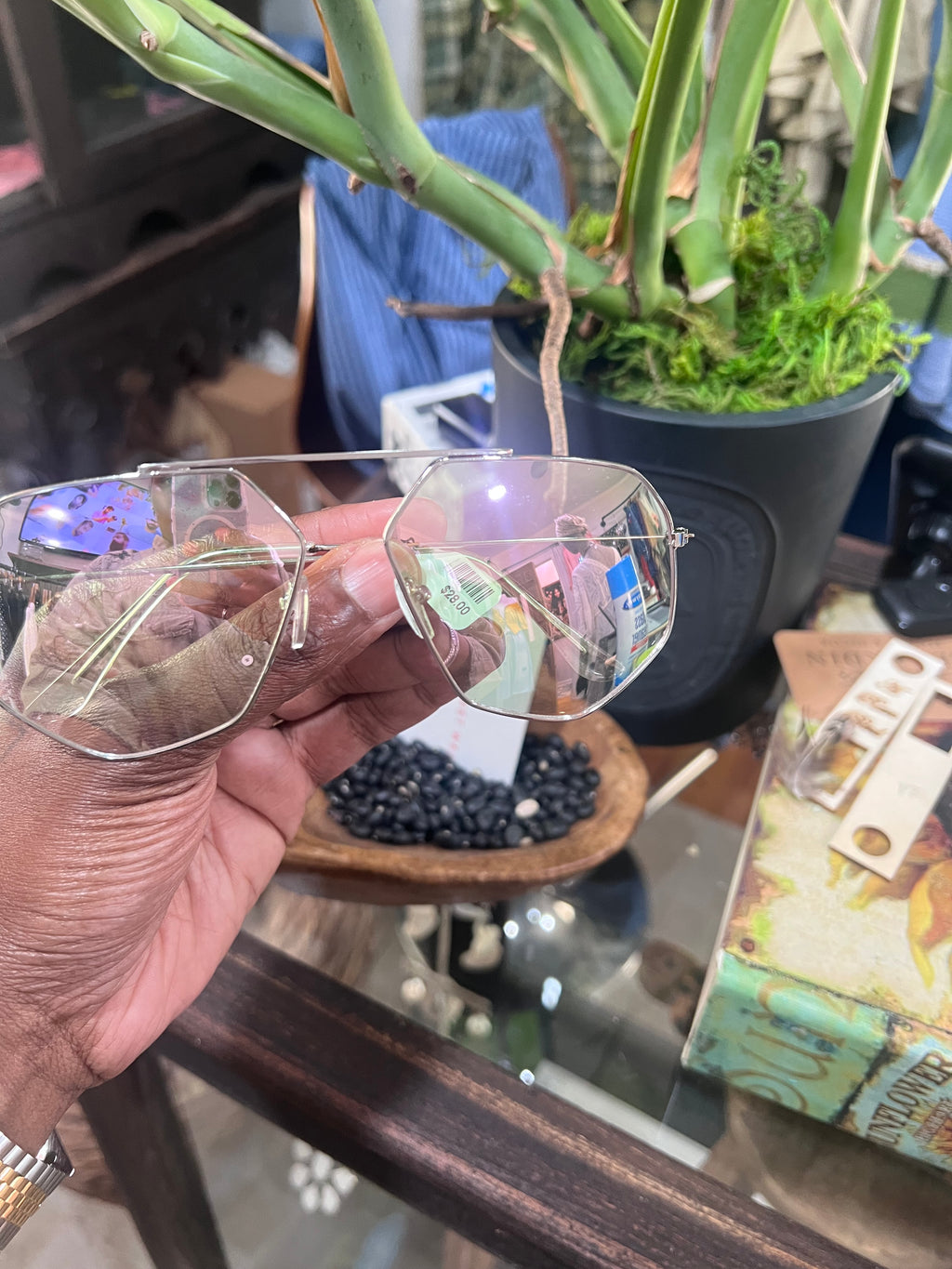 Free People Mirrored Aviators