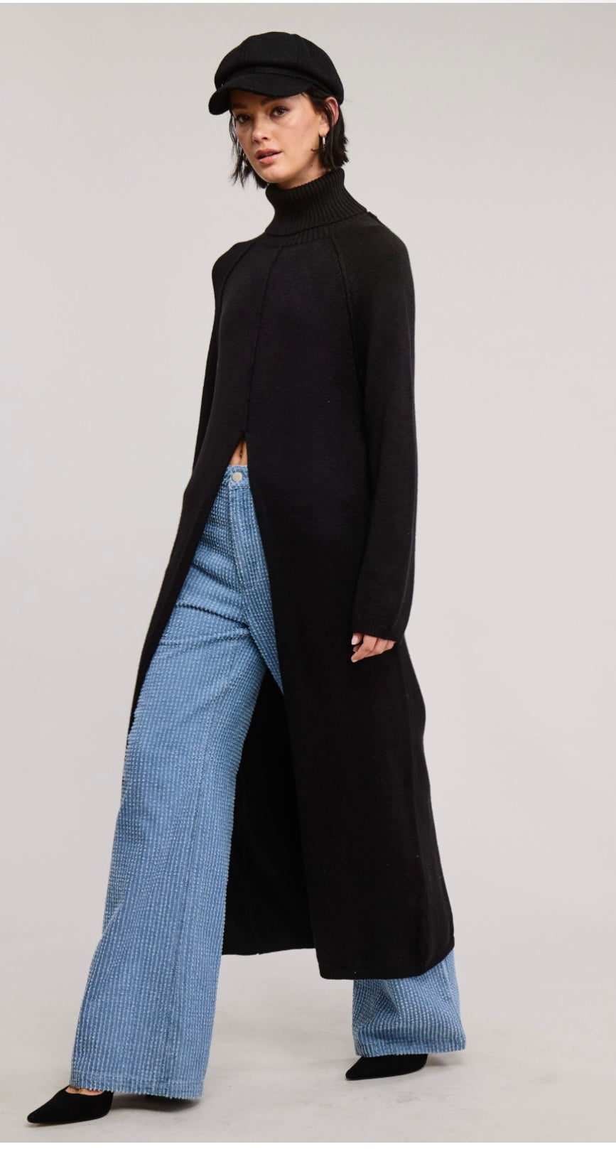Hi-Low Tunic Sweater