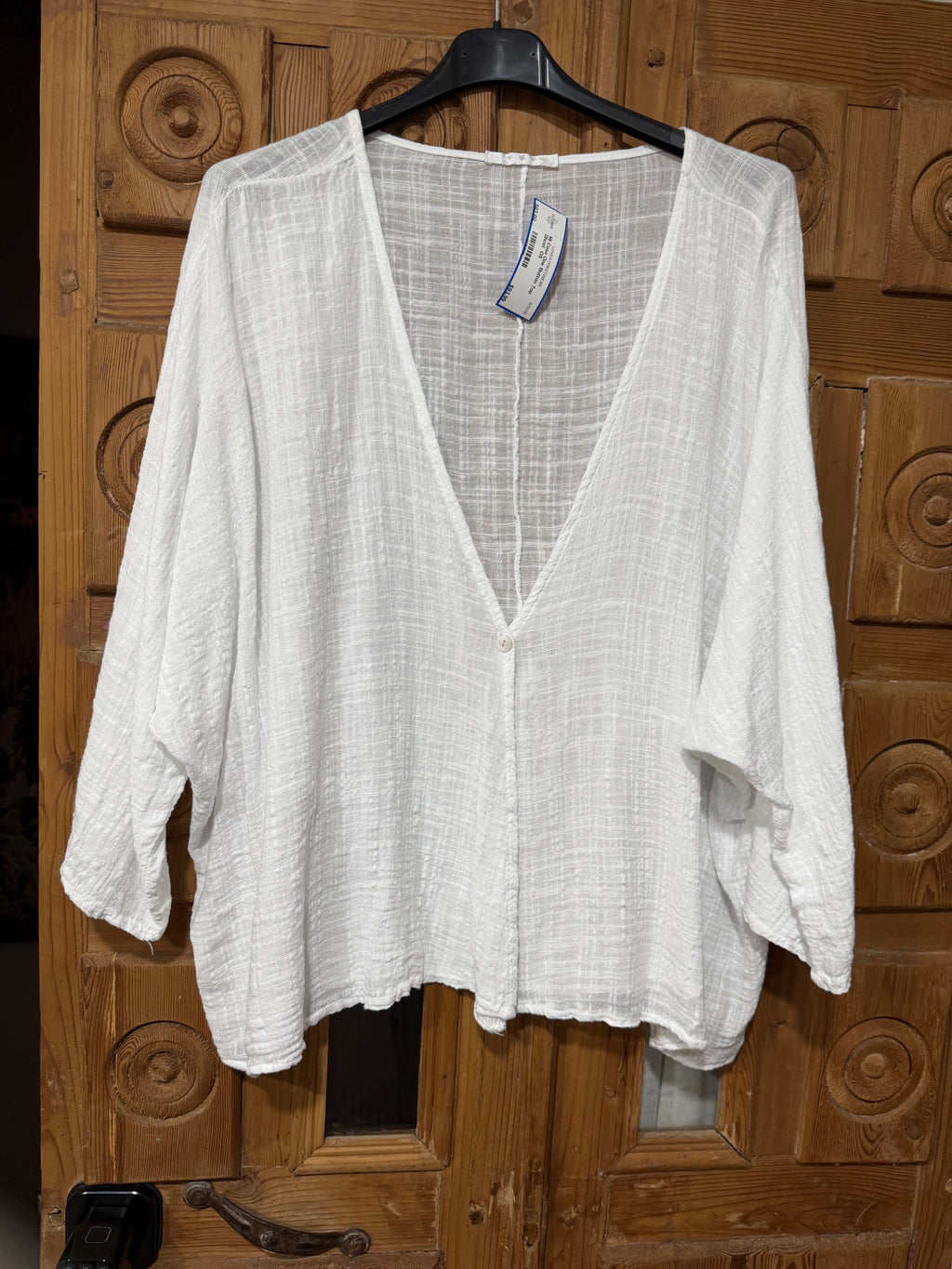 Mi Casa One Button Top