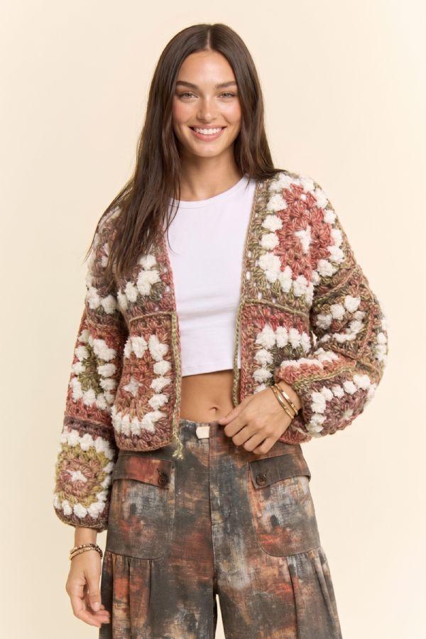 Carlie Crochet Cardigan
