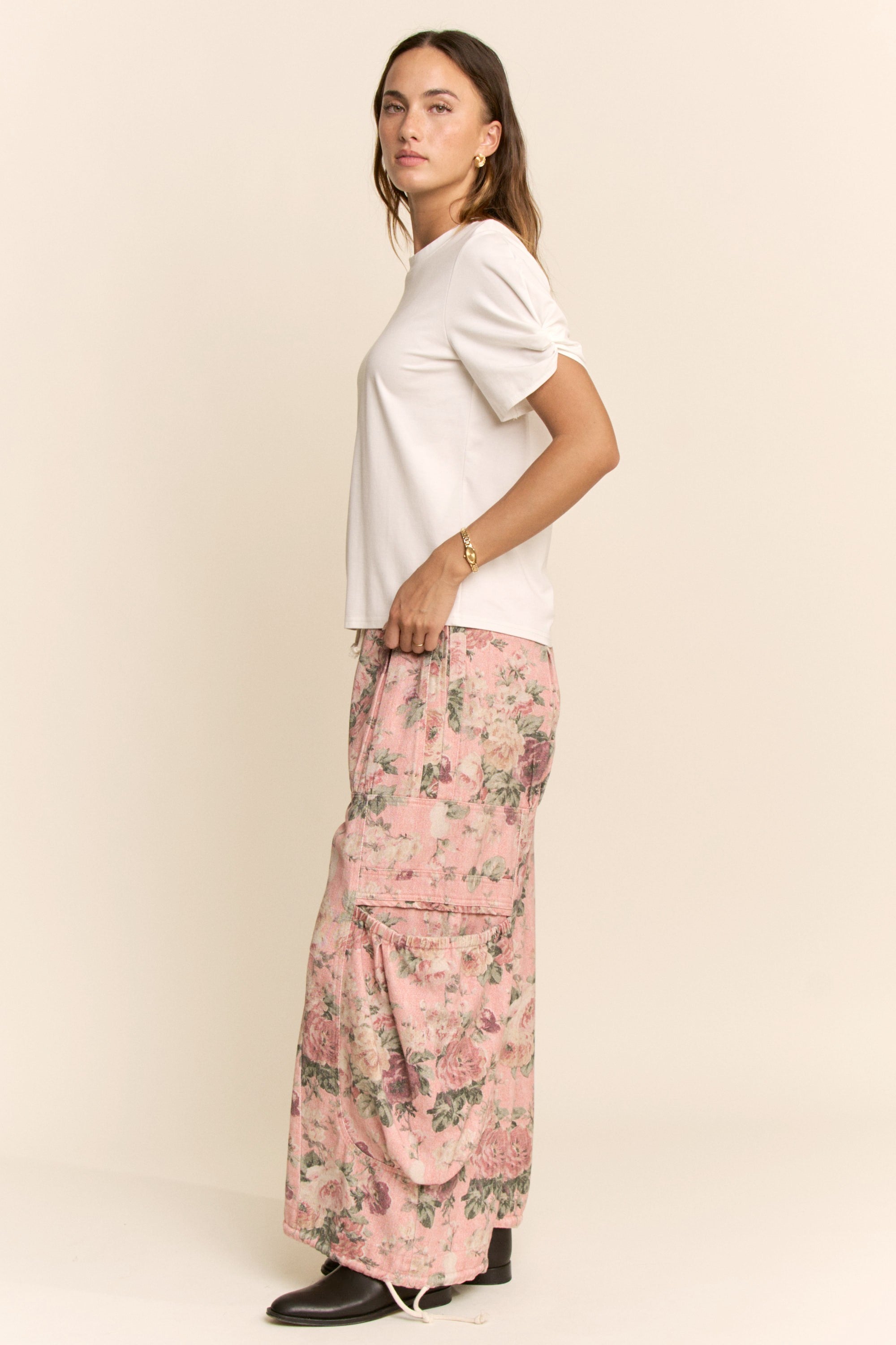 In Full Bloom Cargo Pants