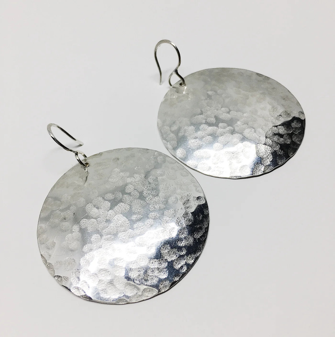 JODIE Sterling Silver Small Disc Earrings