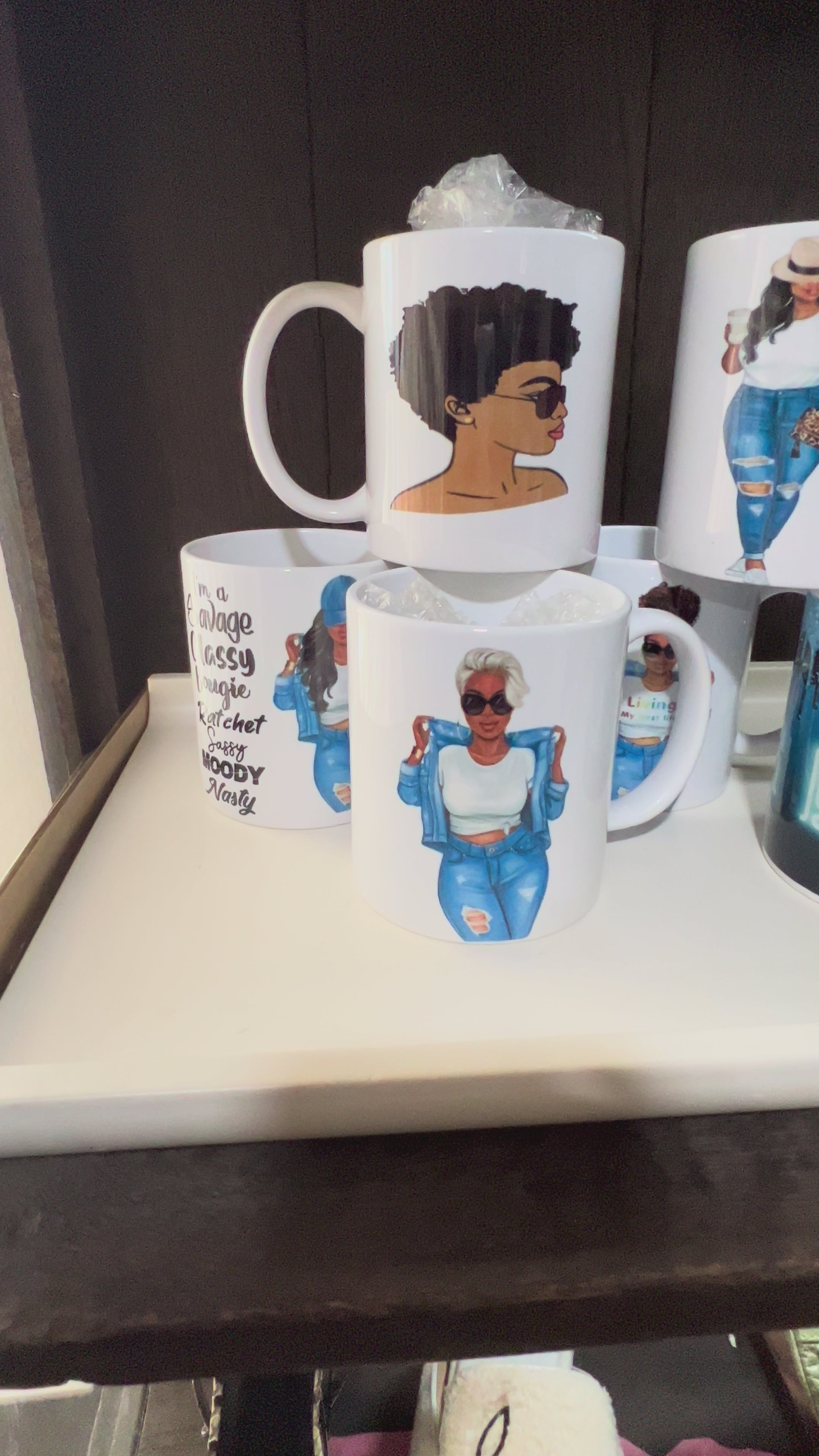 Black Girl Coffee Mugs